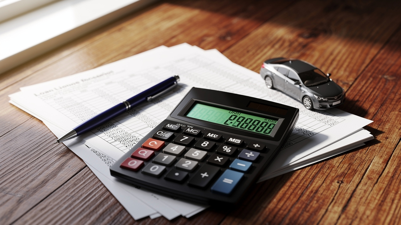 Calcul du coût réel d'une voiture avec documents financiers